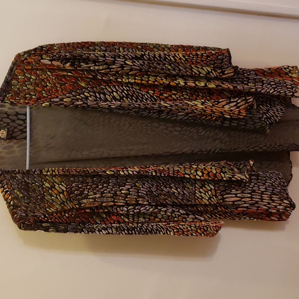 COCOOH HOUSE SILK/VISCOSE JACKET  L/XL